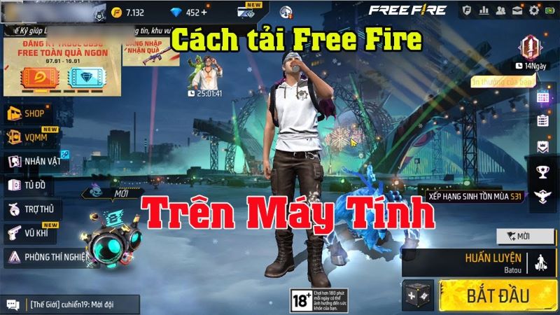 Hướng dẫn tải game Free Fire cho người mới bắt đầu chi tiết từ A-Z huong dan tai game free fire